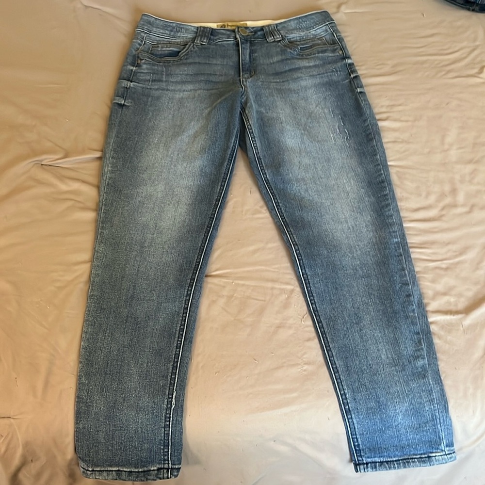 Democracy “AB” Technology Light Denim Skinny Jeans